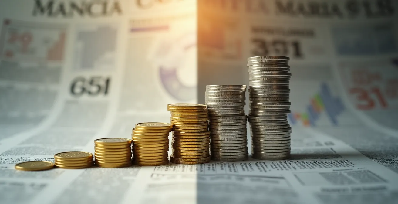 Confronto visivo tra BTP Italia indicizzato e BTP a tasso fisso con grafici economici