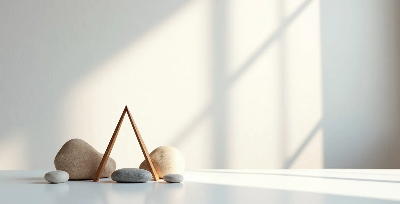 Composizione astratta di elementi che rappresentano diversi asset di investimento