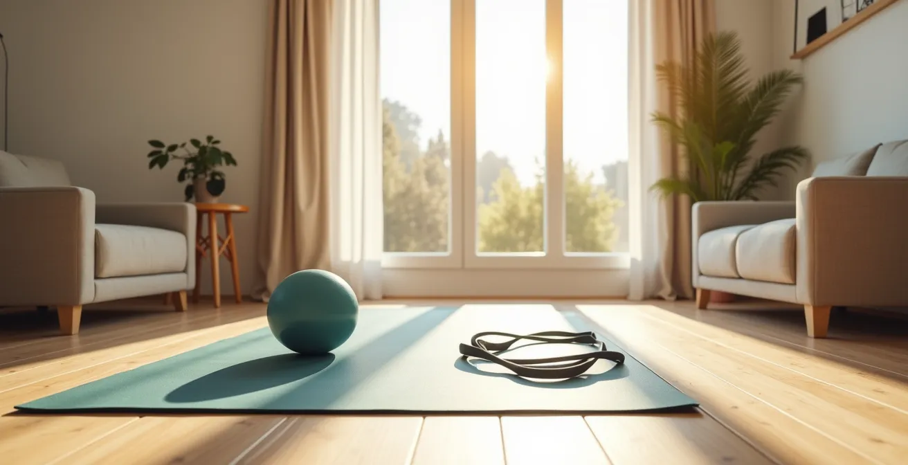 Serie di esercizi di riabilitazione domiciliare per il ginocchio post-intervento