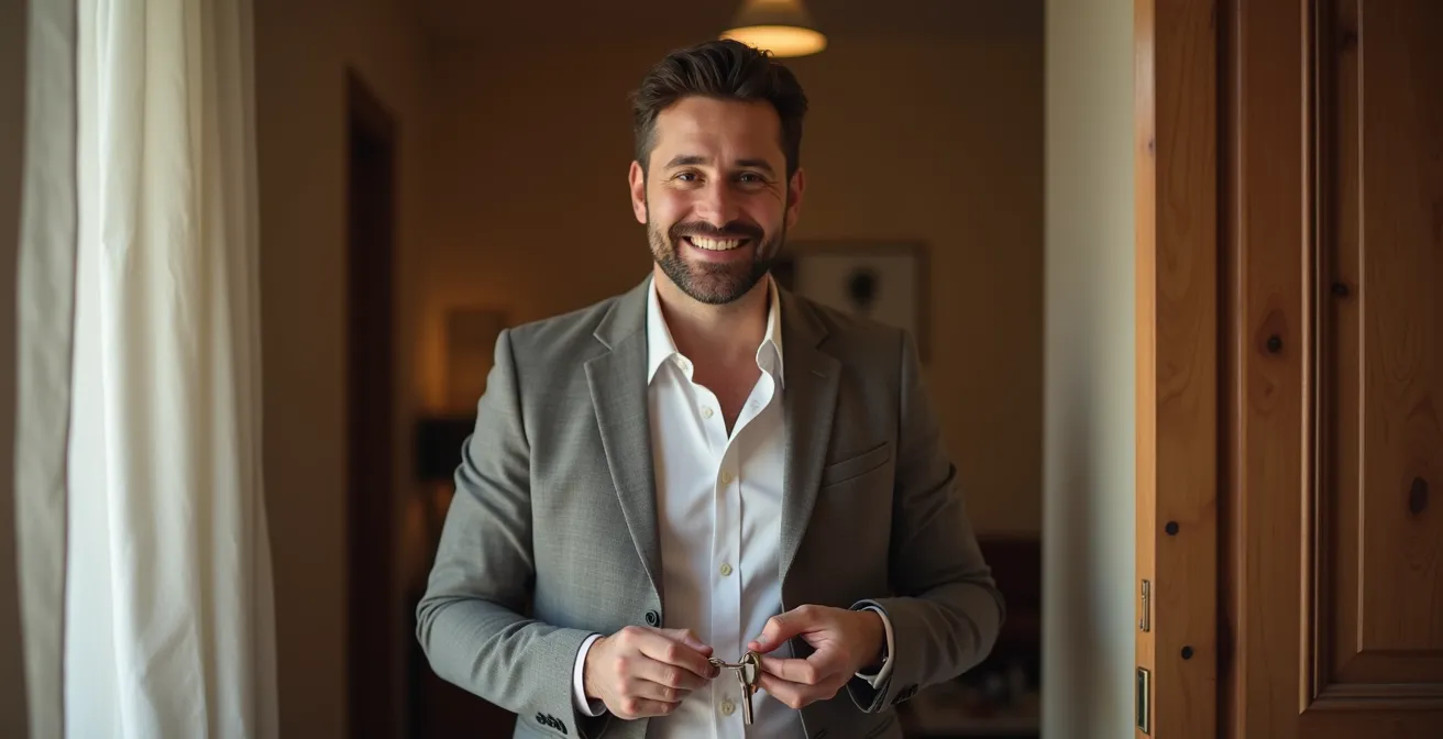 Proprietario accogliente che gestisce con professionalità il feedback degli ospiti