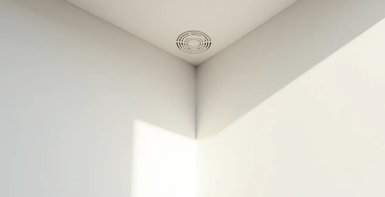 Sistema VMC installato in un appartamento italiano moderno